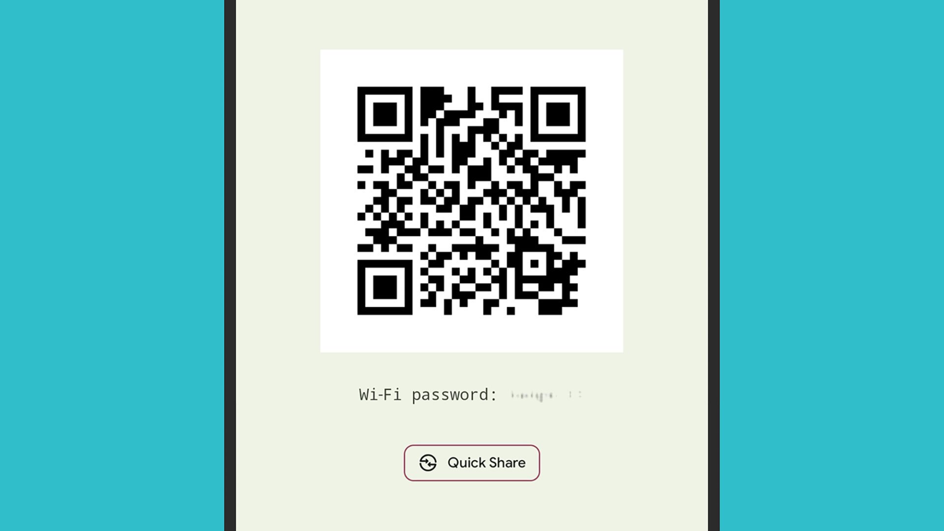 Android Wi-Fi password