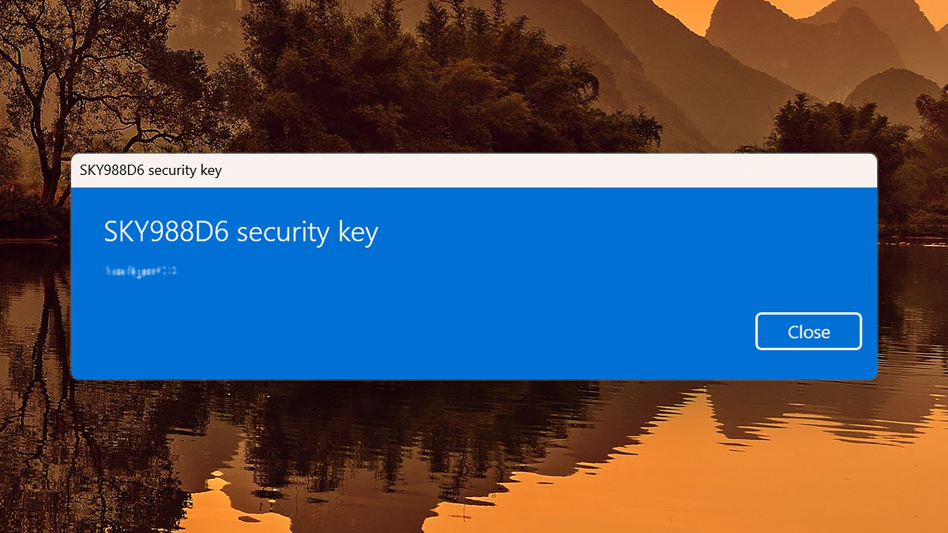 Windows Wi-Fi password