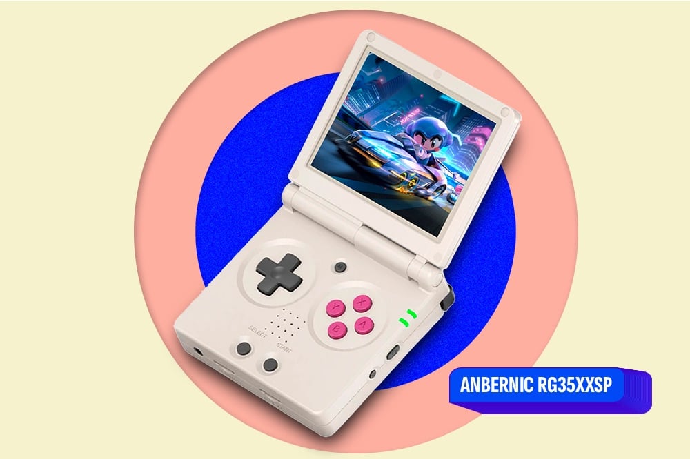Anbernic Rg35xxsp handheld