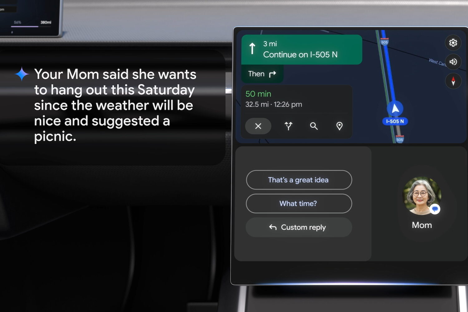 Android Auto Update Gemini Hero