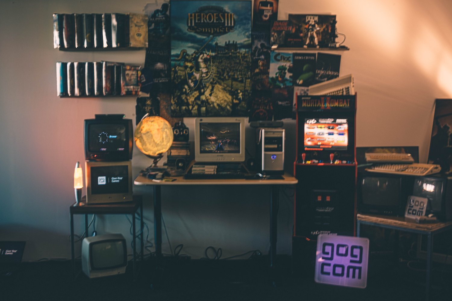 Gog Office Retro Station For Playing Old Games