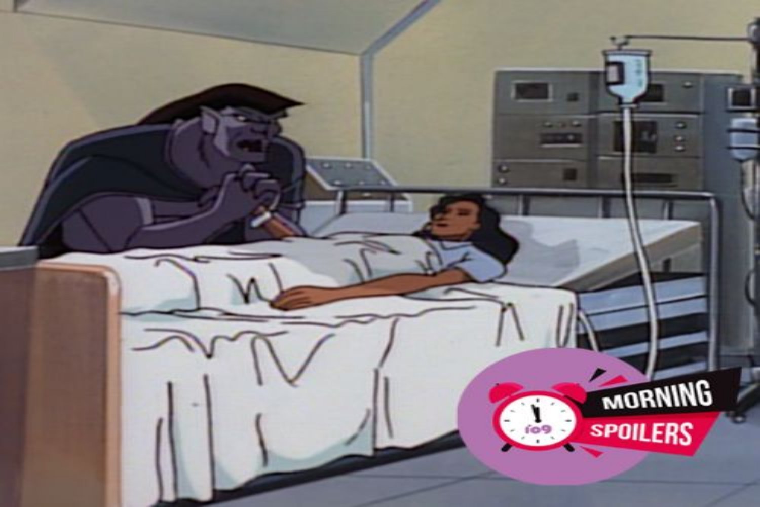 Goliath tends to Elisa in the infamous "Deadly Force."