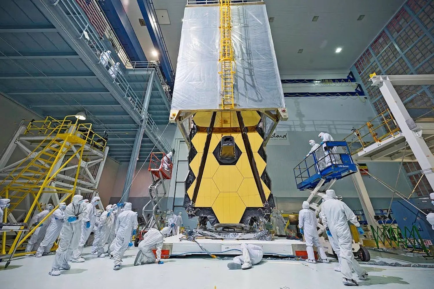 James Webb Clean Room