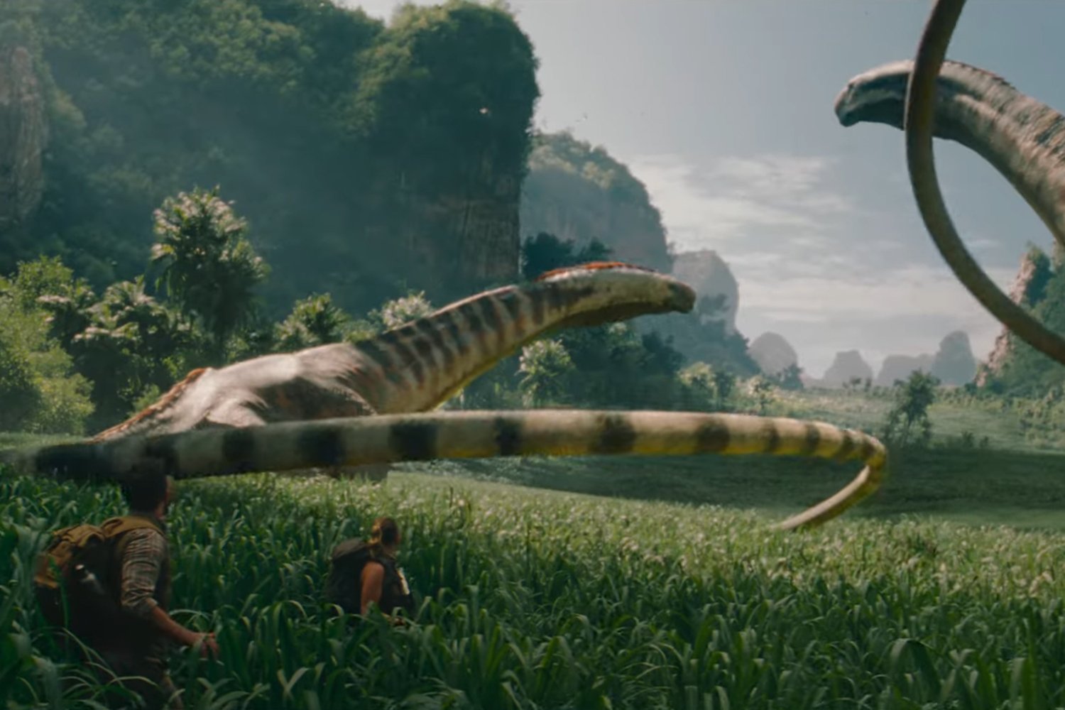 Jurassic World Rebirth Trailer 2 Scarlett Johansson Jonathan Bailey