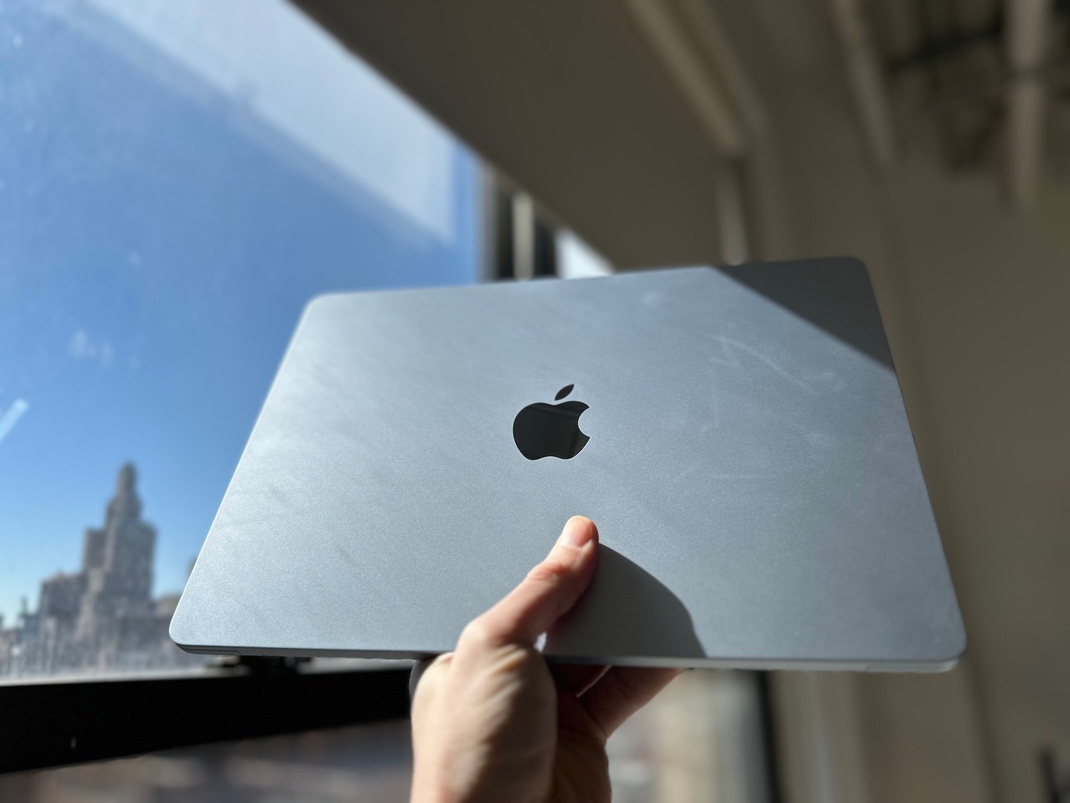 Macbook Air M4 Blue Color 2