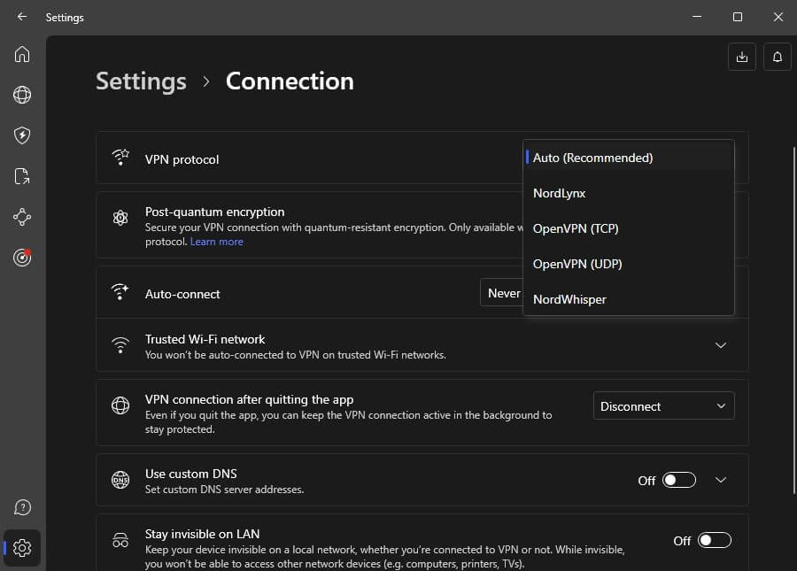 Nordvpn Protocols
