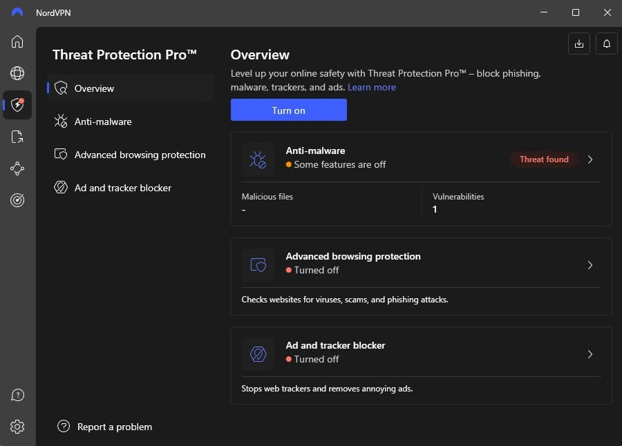 Nordvpn Threat Protection Pro