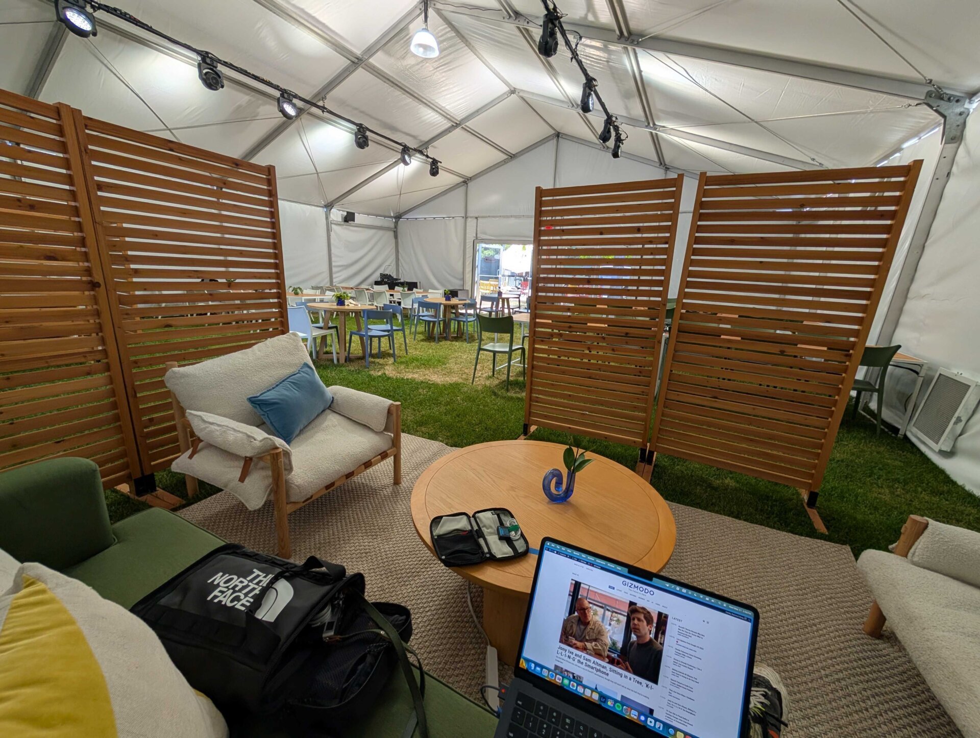 Google IO 2025 press lounge