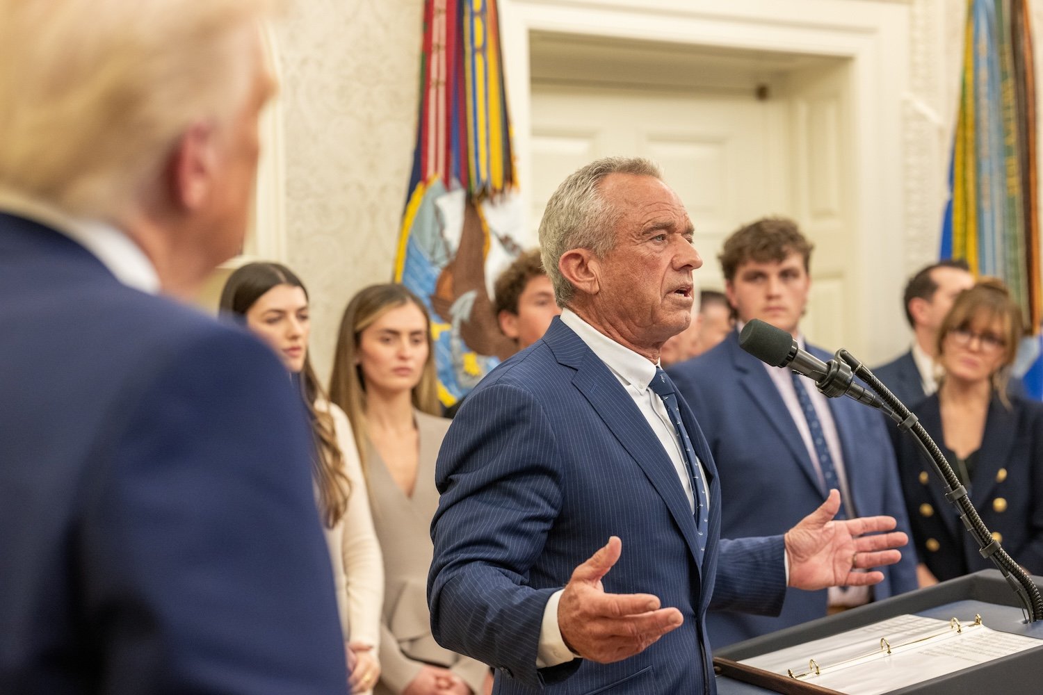 Robert F. Kennedy Jr., Secretary of the Department of Health and Human Services, which oversees the CDC, at the White House on February 13, 2025.