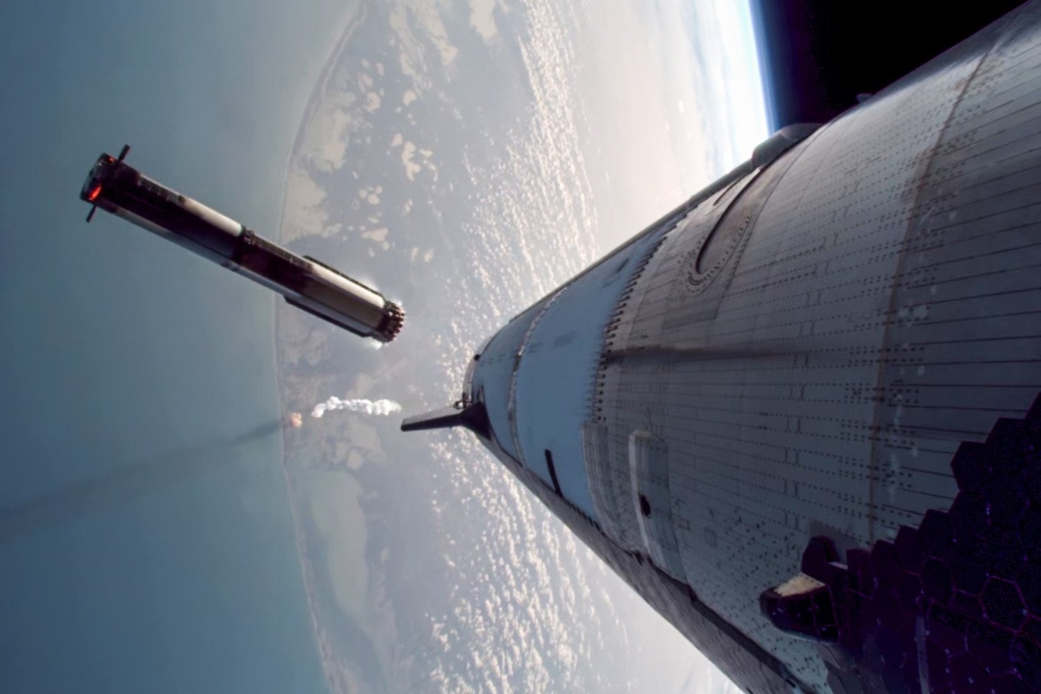 Spacex Starship Separation