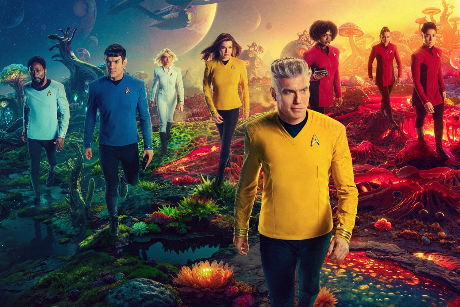 Star Trek Strange New Worlds Season 3 Release Date Poster